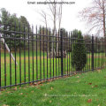 China Supplier Black Metal Tubular Backyard Cast Iron Fence